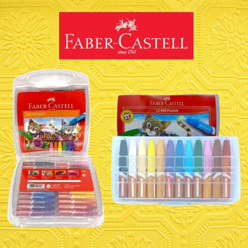 

Faber Castell Oil Pastels Krayon Minyak 12 Warna / 24 Warna