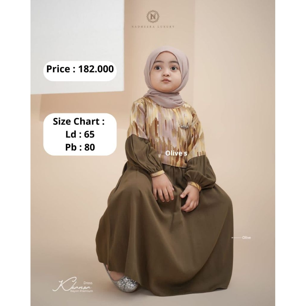 KHANZA DRESS KIDS By nadheera