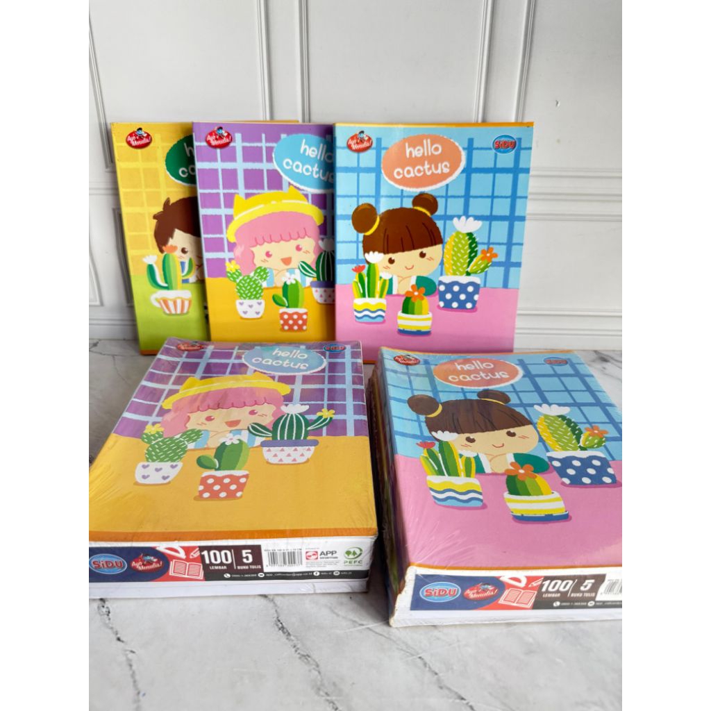 

PROMO Buku SIDU /Buku Tulis 5 Pcs Isi 100 Lembar