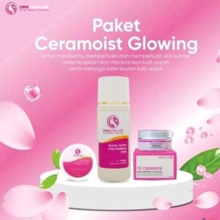 PAKET CERAMOIST GLOWING DRW SKINCARE