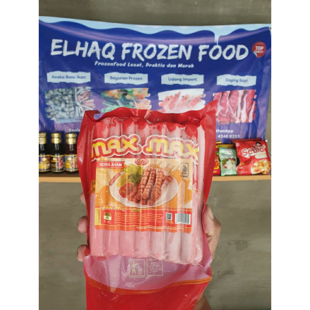 

Max Max Sosis Ayam Merah 500g