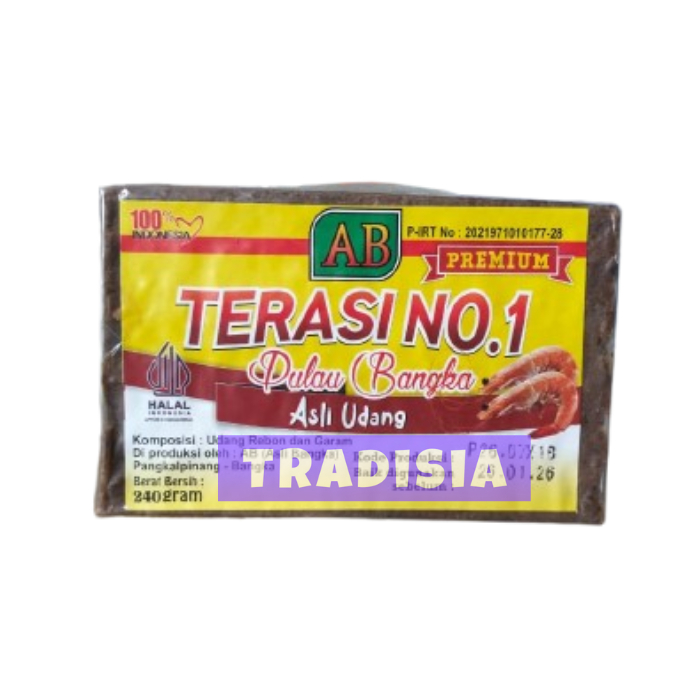 

Terasi AB No. 1 Bangka 240 gram