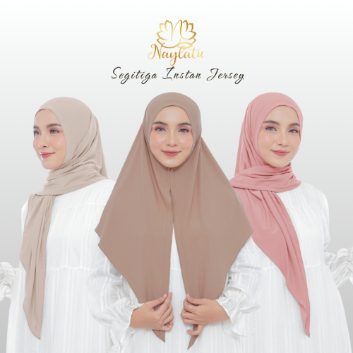 Naylatu Hijab Segitiga Instan Jersey Premium