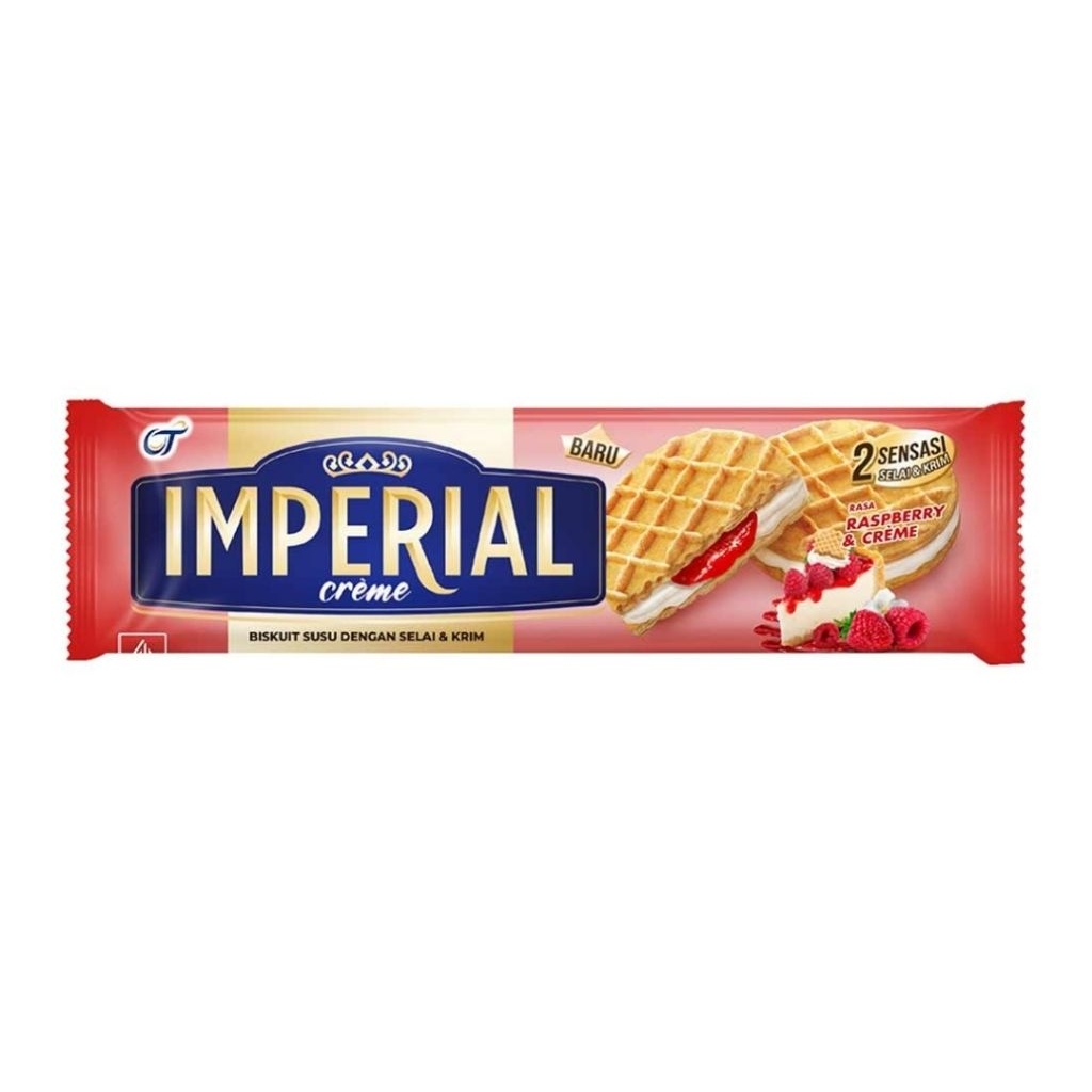 

imperial biskuit susu selai krim raspberry 108g