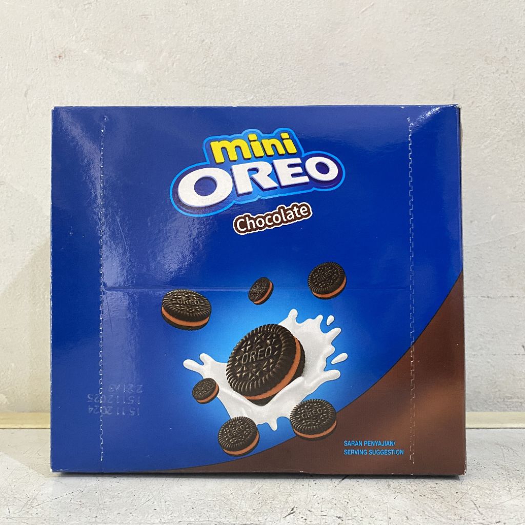 

Oreo mini chocolate 1 box isi 10 sachet | oreo mini cokelat