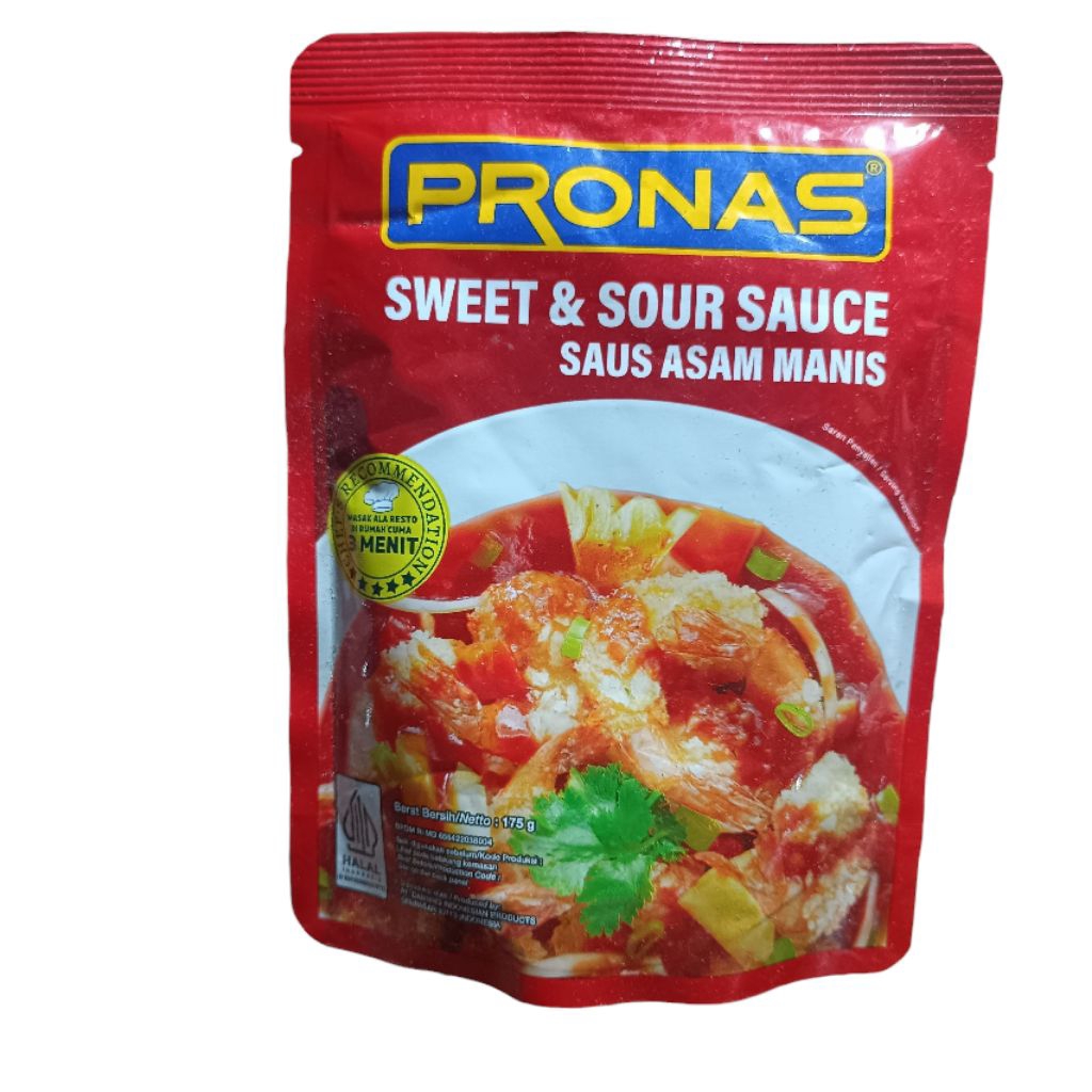 

Saus Asam Manis Pronas Saos Sweet & Sour 175gr