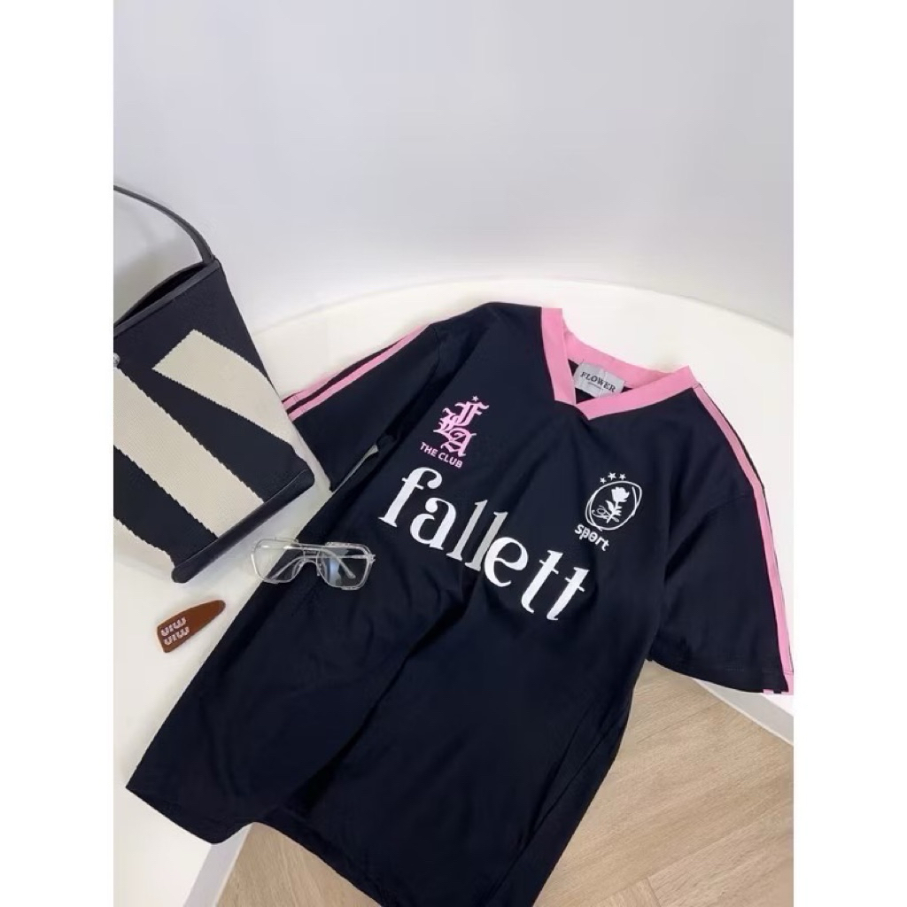 FLOWER FALLETT 07 OVERSIZE TOP READY STOCK BANGKOK ATASAN WANITA