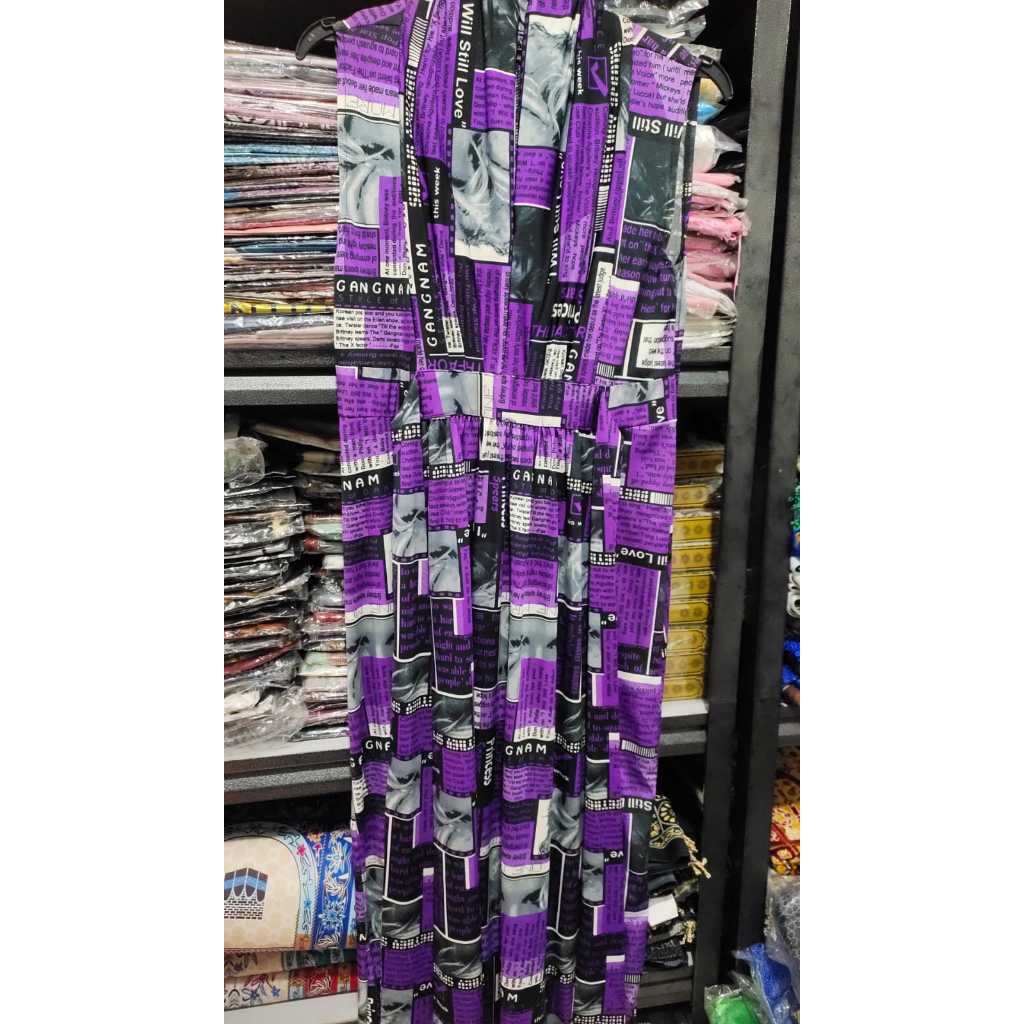 Luaran Gamis Motif Koran