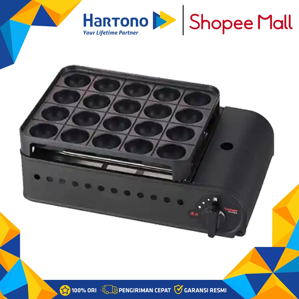 Iwatani Kompor Gas Portable Takoyaki Maker Butane Gas Stove CB-ETK-2