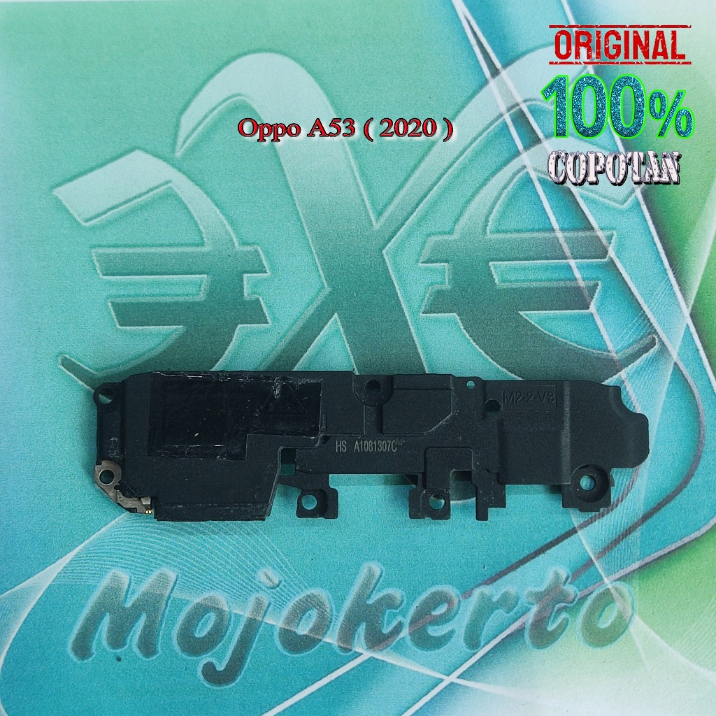 Oppo A53 (2020) Speaker buzzer / spiker musik dan tutup mesin bawah original copotan | eXe Comp