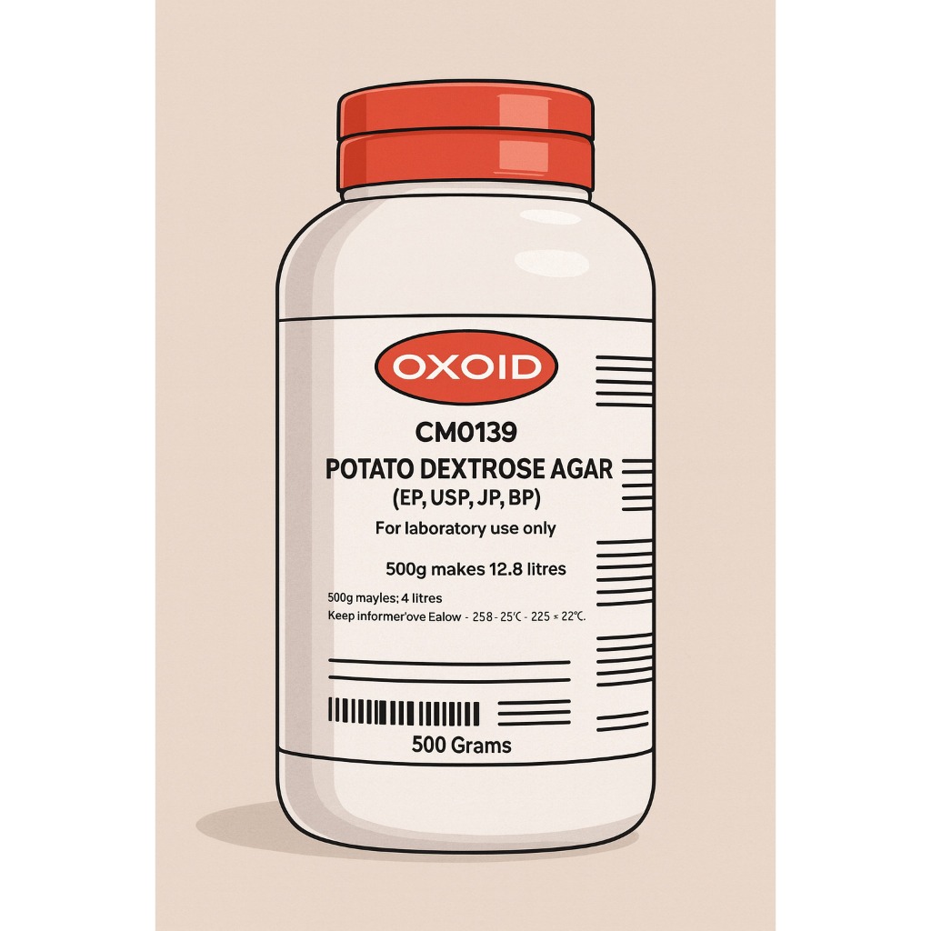 Potato Dextrose Agar (PDA) OXOID Ecer – 10 gram
