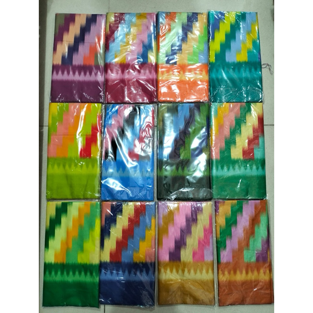 kain corak insang khas pontianak / kain corak insang / corak insang / sarung pontianak / kain melayu