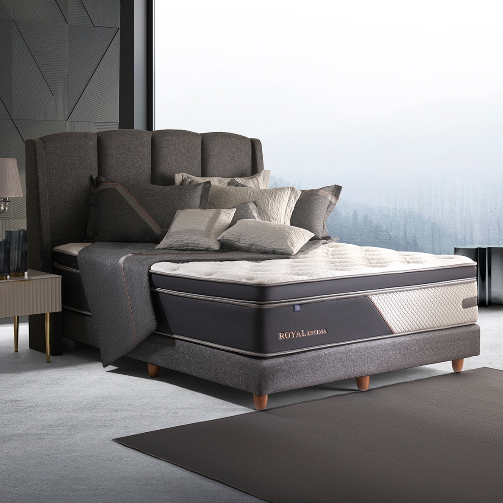 Elite Springbed Royal Estima | Kasur Elite Royal Estima Ultraflex Spring Bed Encasement Latex Layer