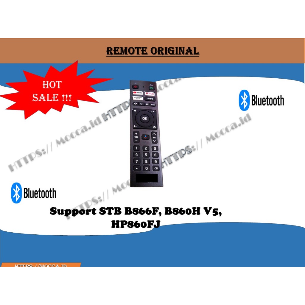 Remote VOICE STB ZTE B866F V.1 B860HV5 HG680FJ Original Versi Terbaru