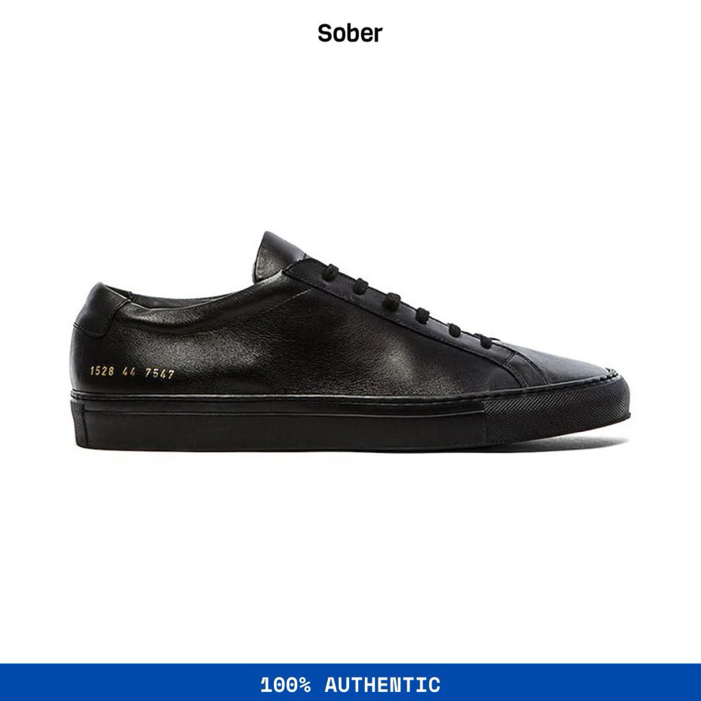 Common Projects Achilles Original Leather Black