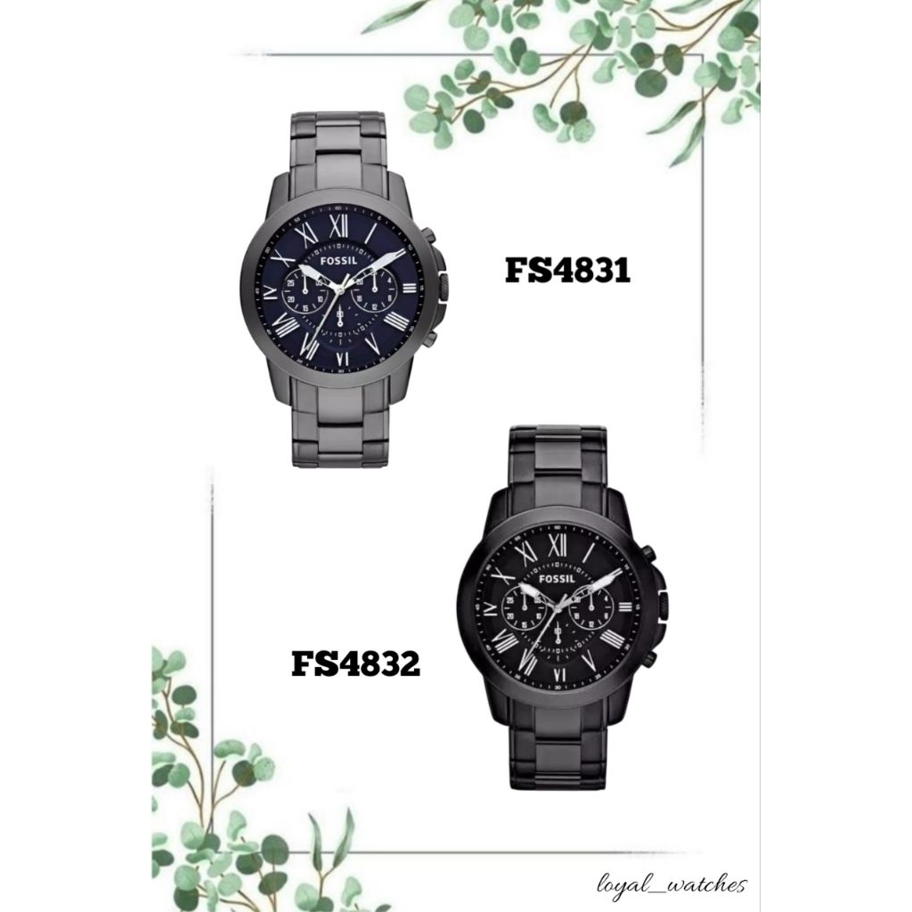 JAM TANGAN COWOK RANTAI TYPE FS4831 & FS4832
