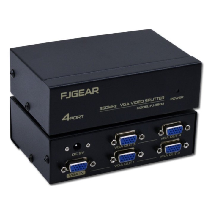 VGA Splitter 4port 2port / Spliter Vga 2 port 1 in 4 Out