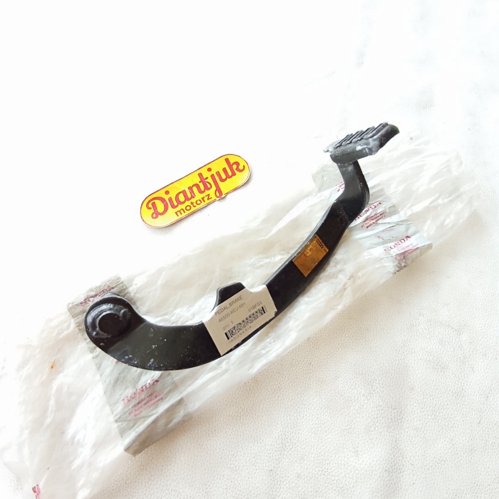 Pedal Tuas Injakan Kaki Rem Belakang Honda Tiger Lama Tilas Tilam 2000 Original AHM 46500-KCJ-691