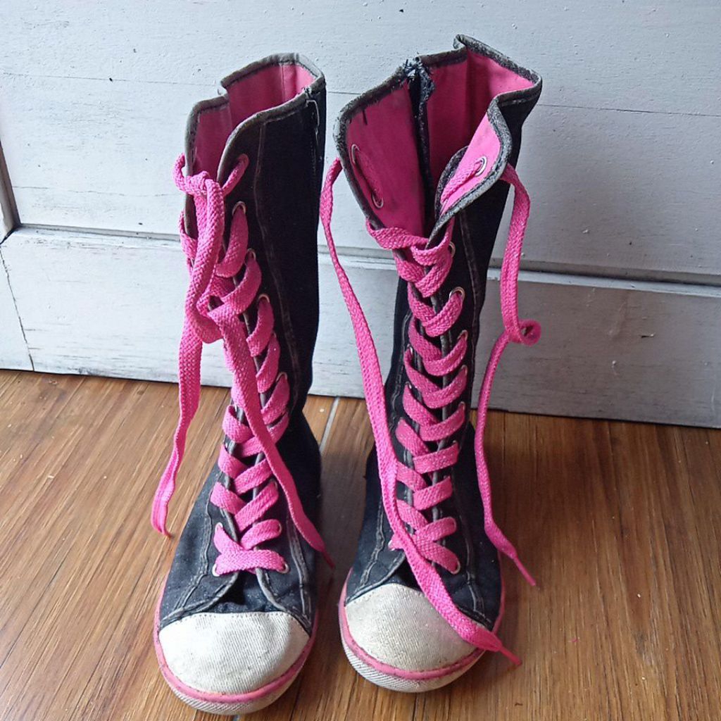 Sepatu Justice Boots Jeans