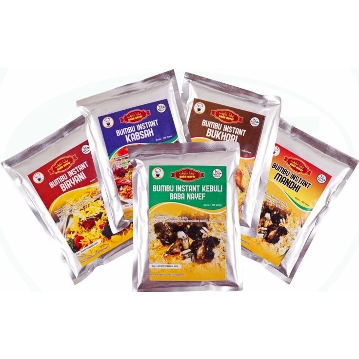 

Baba Nayef || Bumbu Instant || Baba Nayef Bumbu Arab || Indian Foods || 100gr