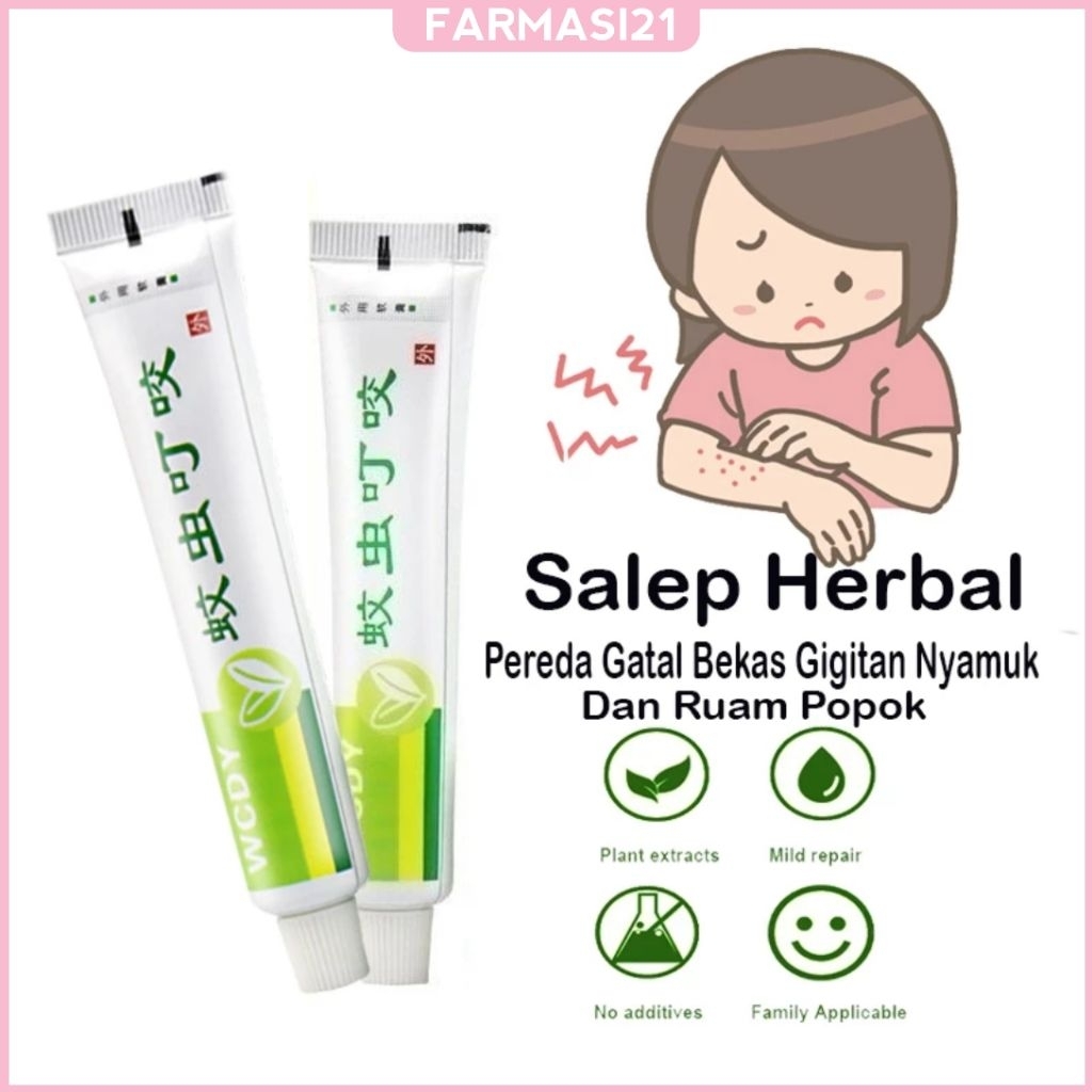 F21-Salep Obat Gatal Anak Bayi Alergi Biang Keringat Panu Ampuh