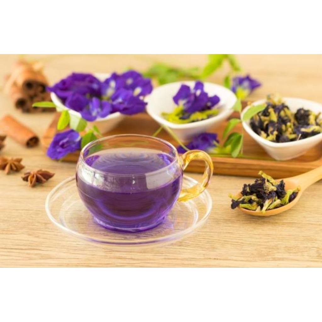 

Teh bunga telang sehat segar mantap