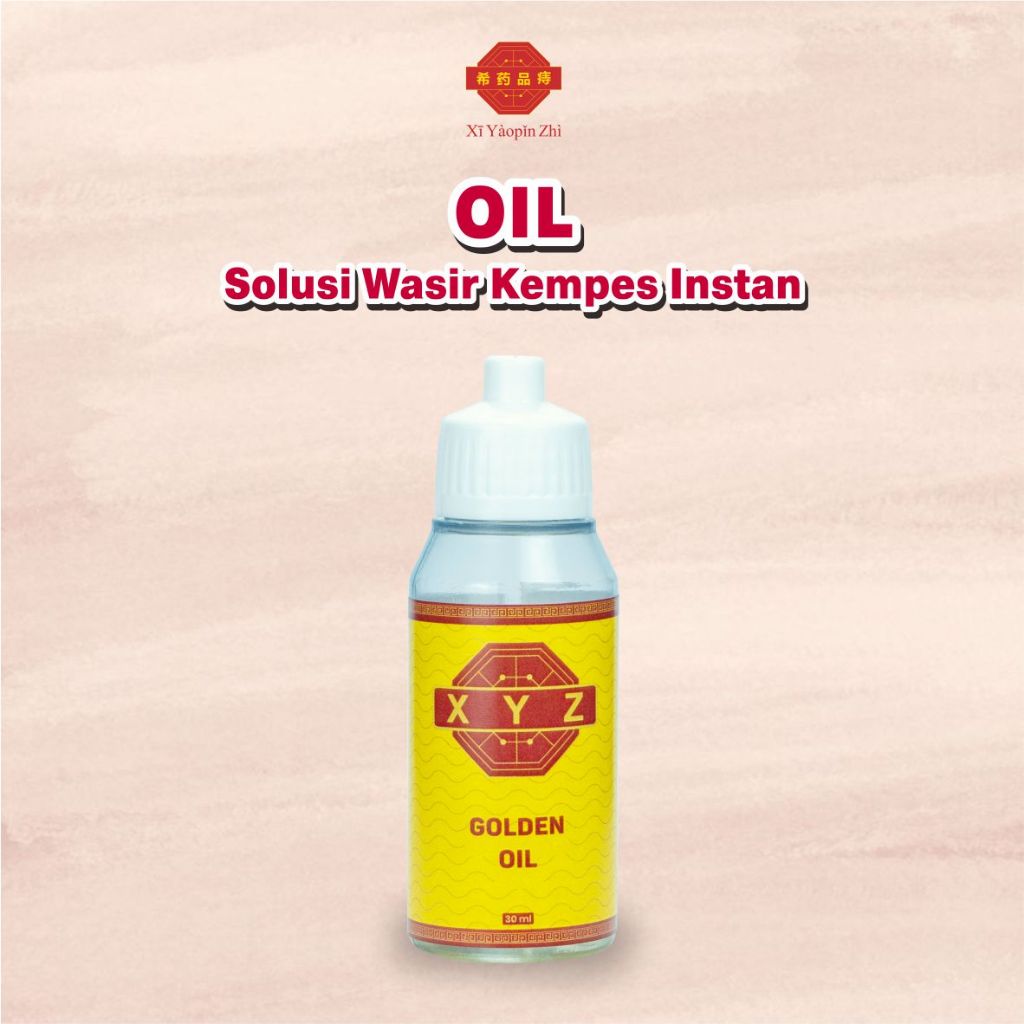 Minyak Herbal Wasir Xi Yaopin Zhi – Pereda Nyeri, Bengkak & Iritasi Ambeien Secara Alami