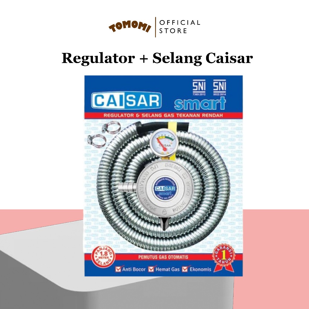 selang + regulator caisar hemat gas ekonomis bergaransi