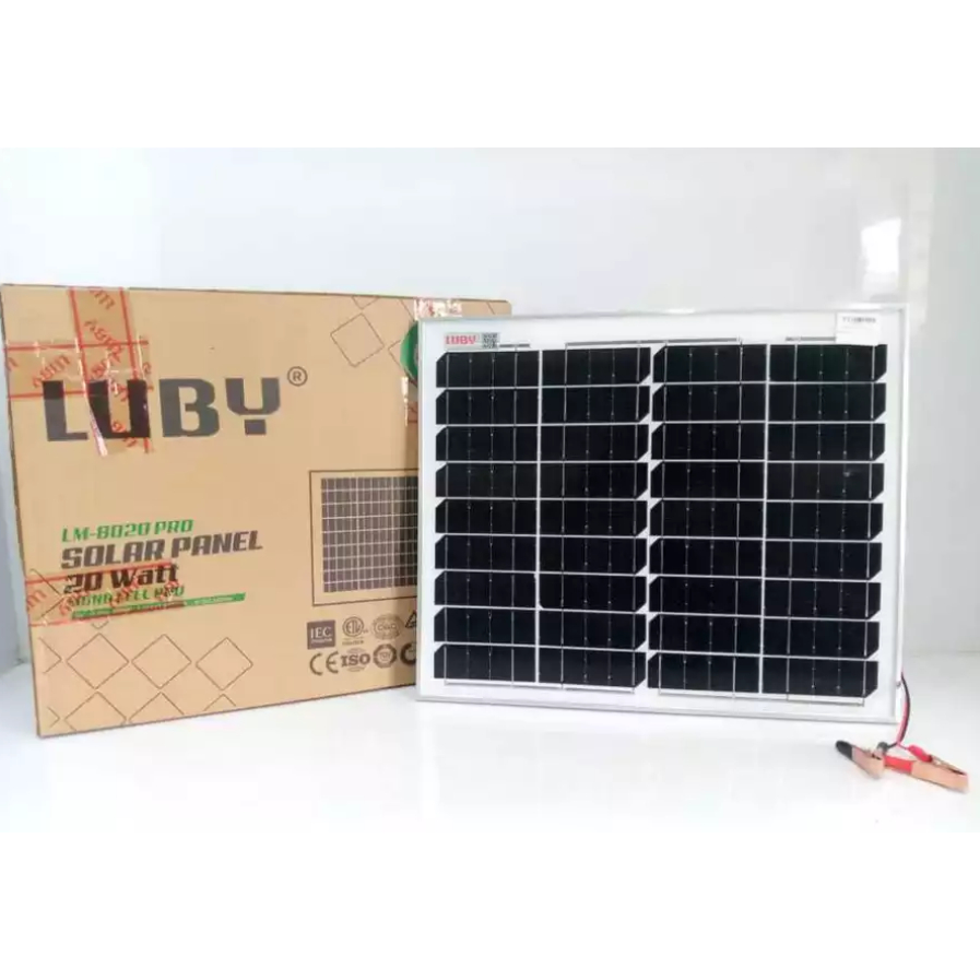 Solar panel Luby 10/20/30 watt luby