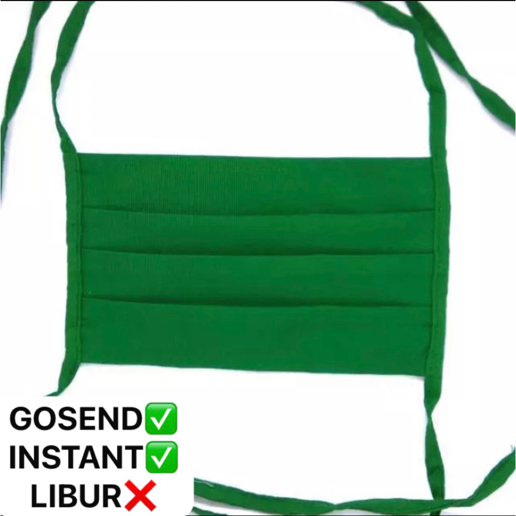 MASKER HIJAB TALI bahan oxford || masker hijab tali masker kain masker hijab masker