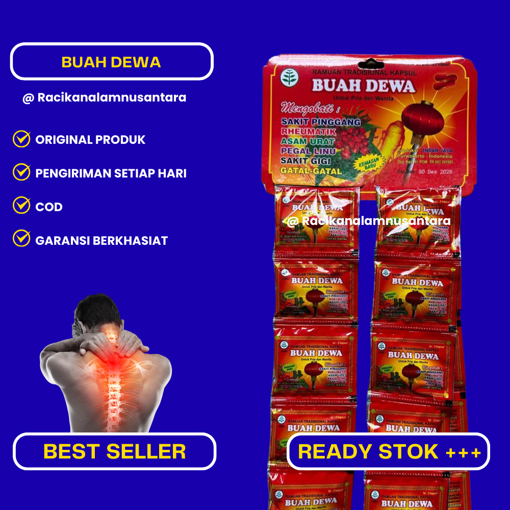 

KAPSUL BUAH DEWA ORIGINAL 20 SACHET
