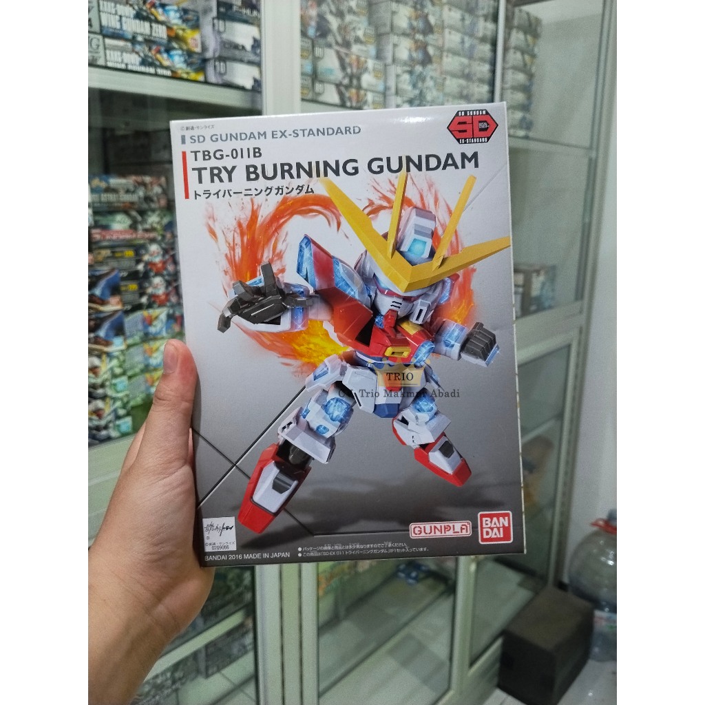 SD EX STANDARD TRY BURNING GUNDAM