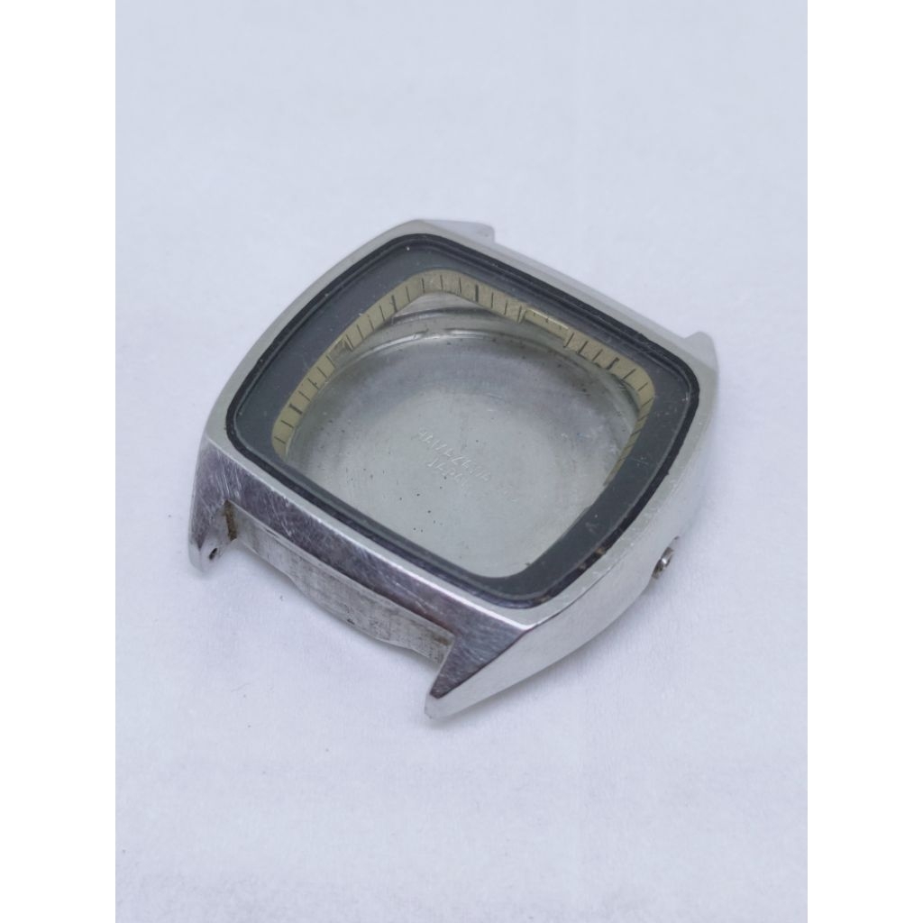 Case body backcase kaca jam tangan antik part arloji kotak lawas vintage hamazawa japan seiko sq ctz