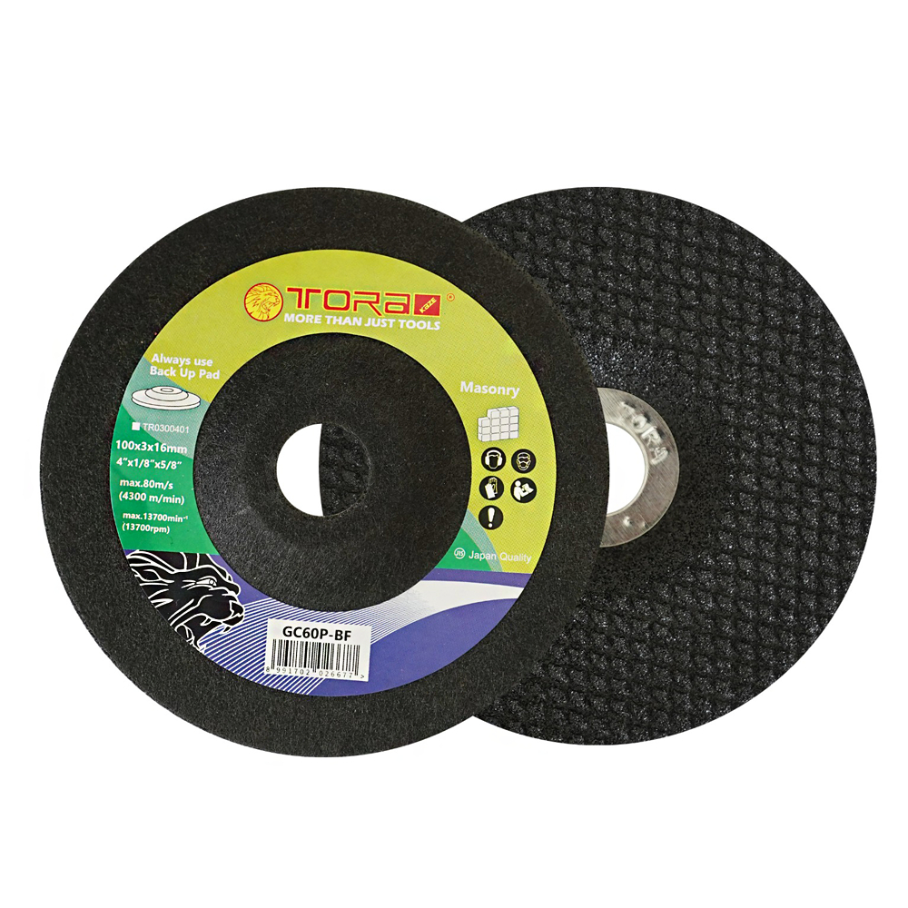 TORA Batu Potong Resibon 4 Inch GC60-P BF - Grinding Wheel
