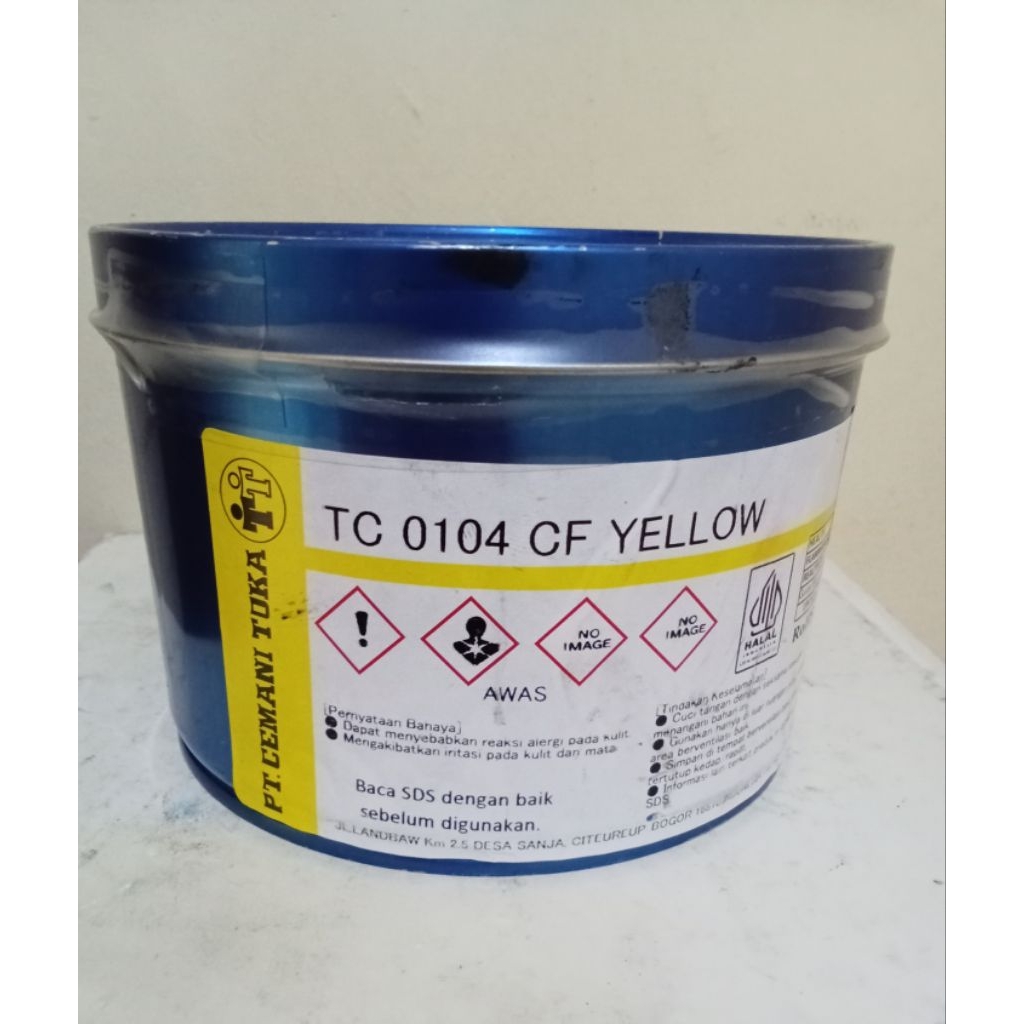 

Tinta offset cemani toka TC 0104 cf Yellow