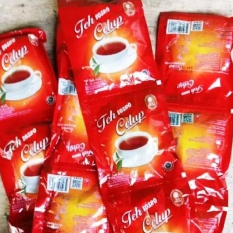 

TEH CELUP SOSRO Teh Sosro Renceng isi 10 Teh Celup Asli Sachet @8gr