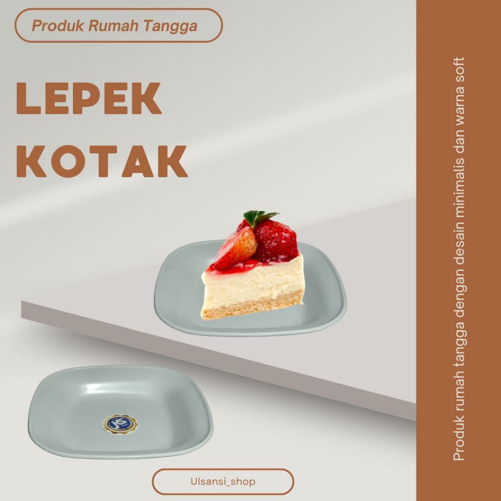 LEPEK KOTAK PLASTIK 12 PCS (1 LUSIN) BPA FREE WARNA PUTIH