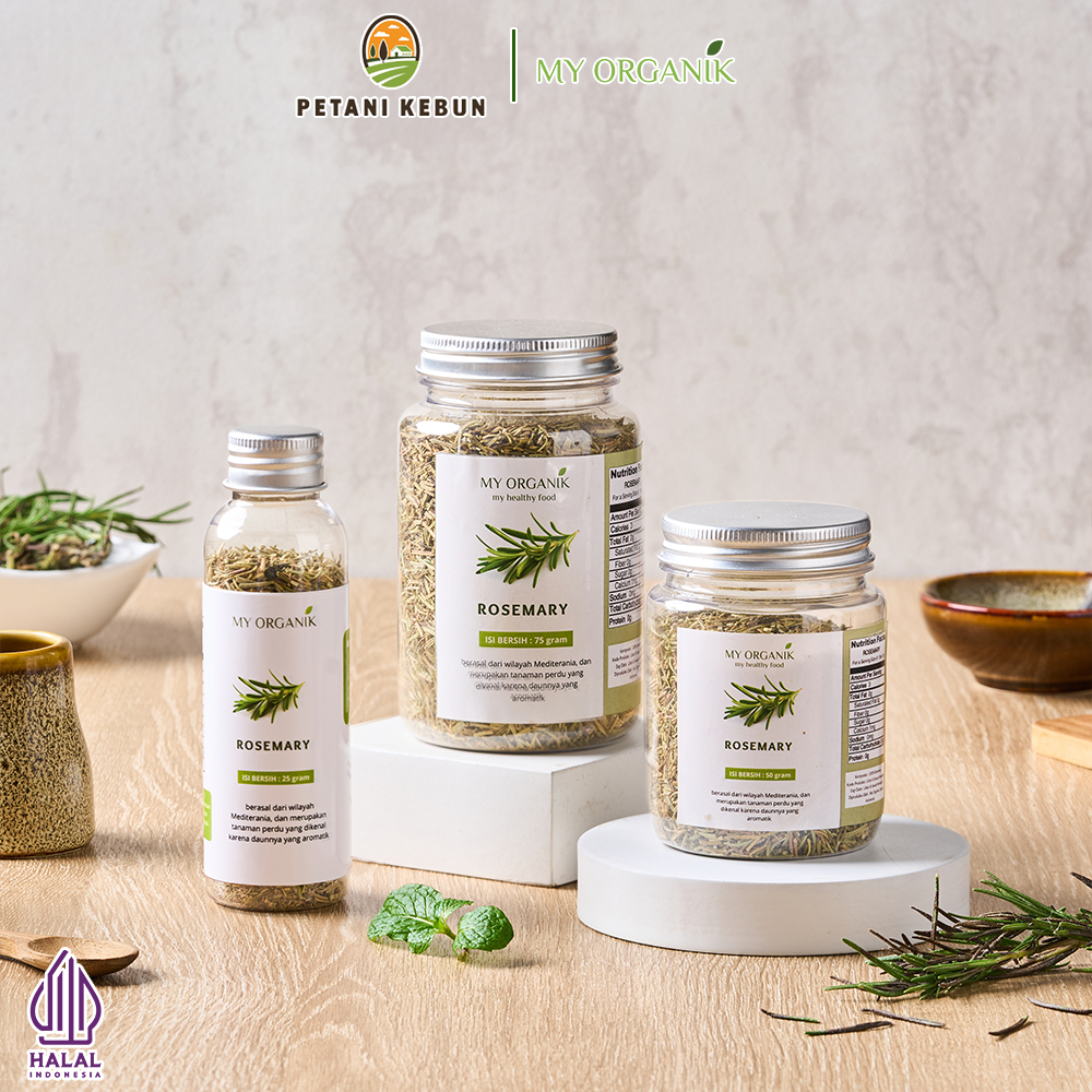 

Daun Rosemary Kering Bubuk Rosemery Rosmery Bubuk Dried Rosemary Premium Quality 25gr 50gr 75gr