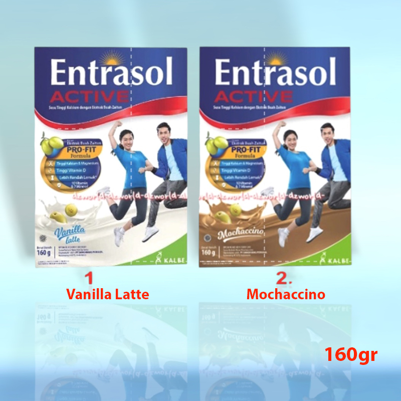 

Entrasol Active Pro-fit Profit 160gr Rasa Vanilla Latte Mochaccino Susu Kalsium Untuk Remaja Rasa Vanila Mocha Cappucino Entrasoll Aktif Moka