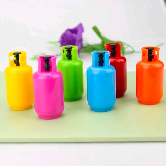 

Pena Lucu Bentuk Tabung Gas Bullet Tip 0.5 mm Pulpen Capsul Warna Random