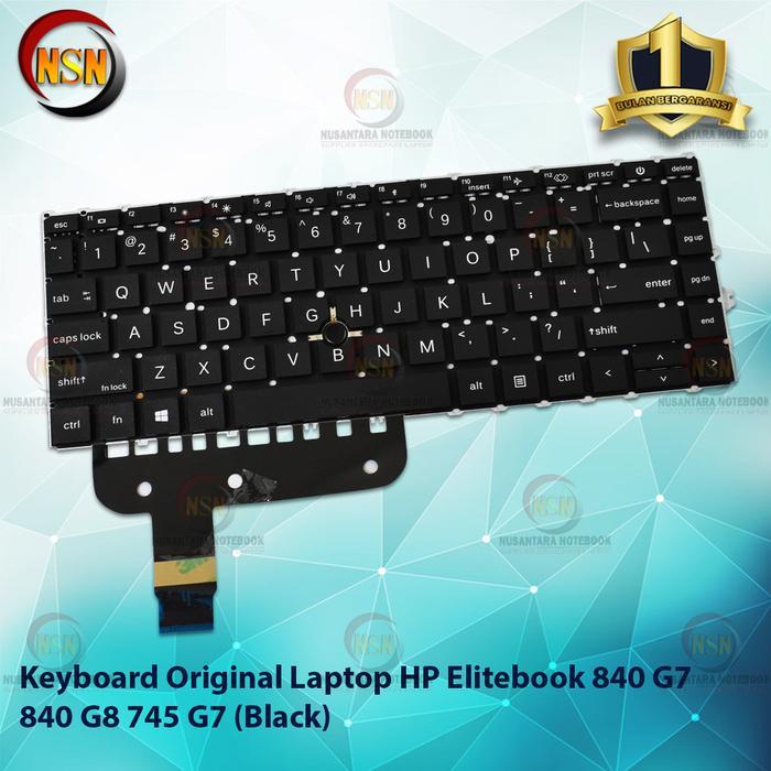 Keyboard HP ELITEBOOK 840 G7 840 G8 745 G7 (Black)