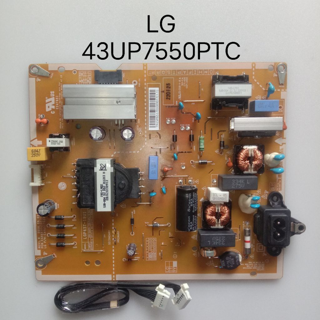 PSU Power supply TV LG 43UP7550 - PSU LG 43UP7550PTC