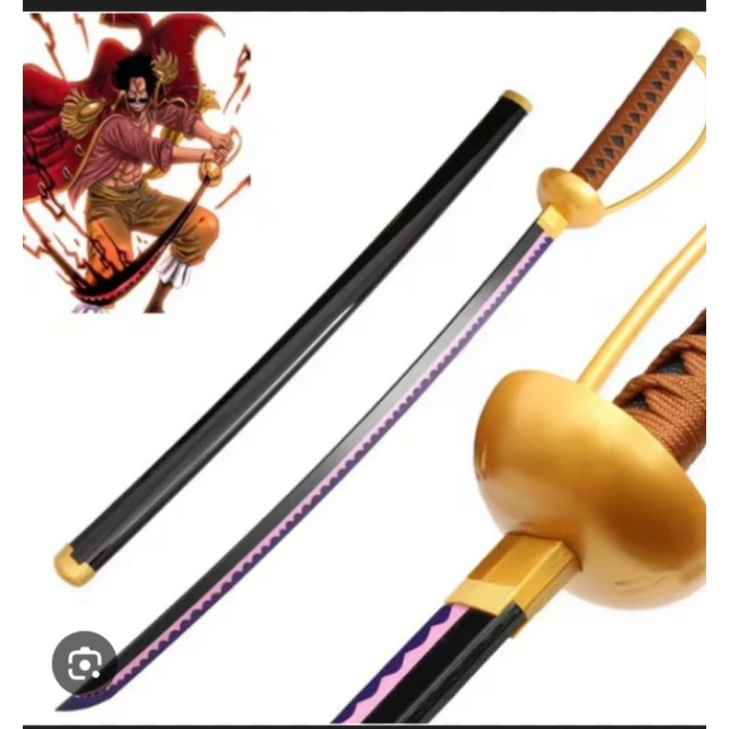 Mainan kayu Samurai OnePiece Gol D Ranger