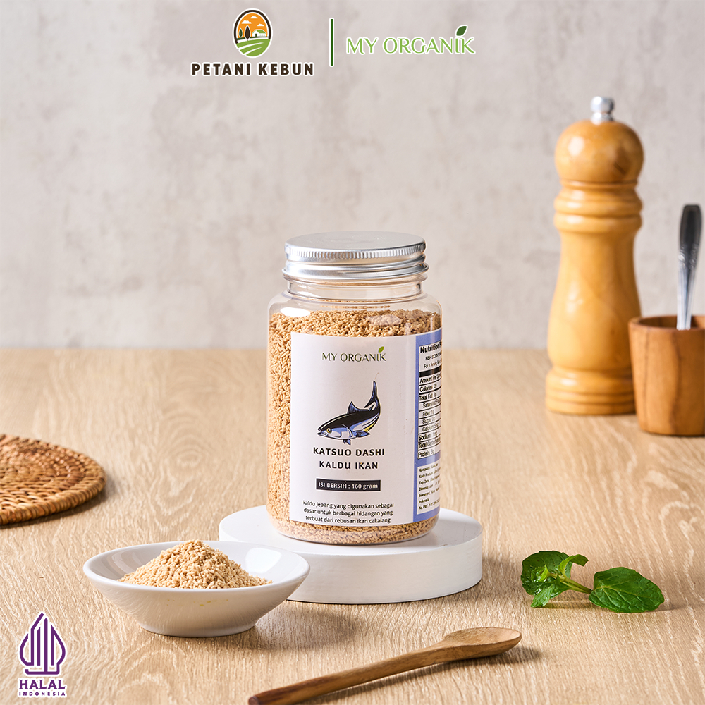 

My Organik Katsuo Dashi Halal Kaldu Ikan Ramen Udon Jepang 50 gr 100 gr 160 gr