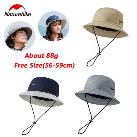 TOPI BUCKET OUTDOOR FISHERMAN HAT ANTI-UV NATUREHIKE CYY2551FS013