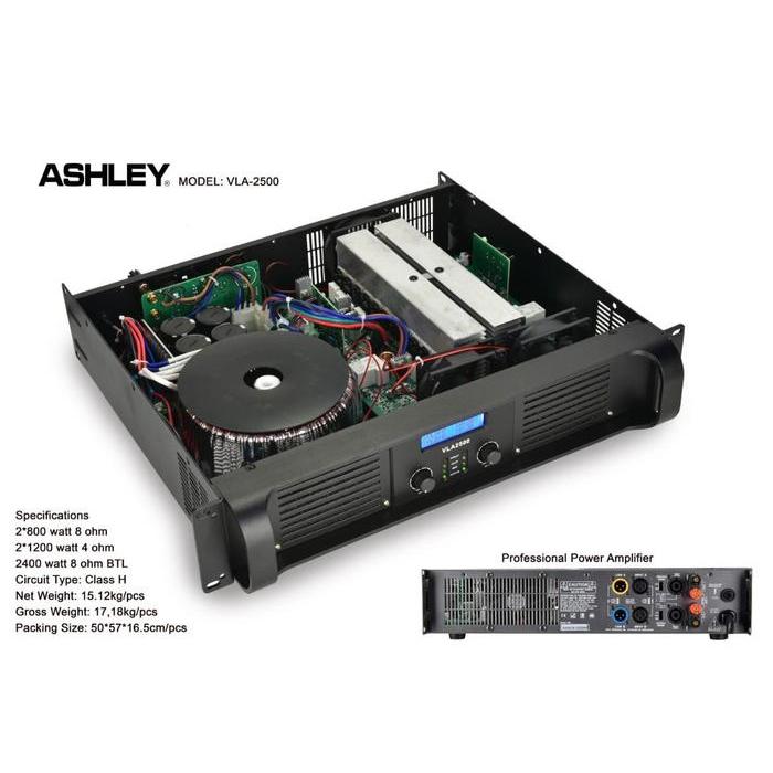 POWER AMPLIFIER ASHLEY VLA2500 CLASS H