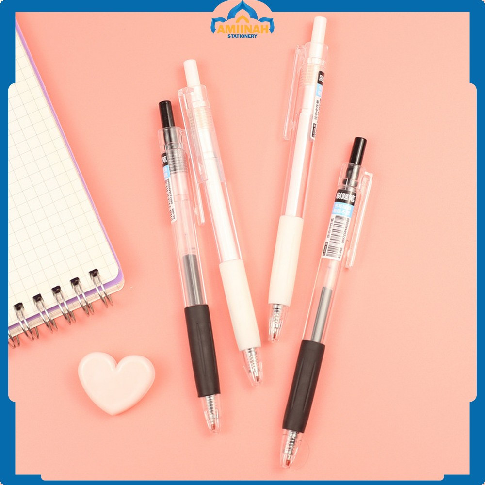 

Pena Polos Mechanical Stationary Pulpen Mekanik 0.5mm Gel Pen Alat Tulis Sekolah Kantor Amiinah Stationery A36