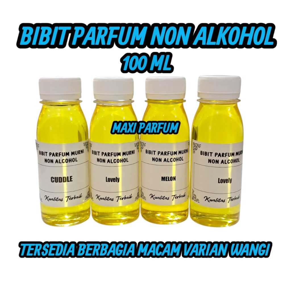 BIBIT PARFUM MURNI NON ALKOHOL 100 ML TERBAIK