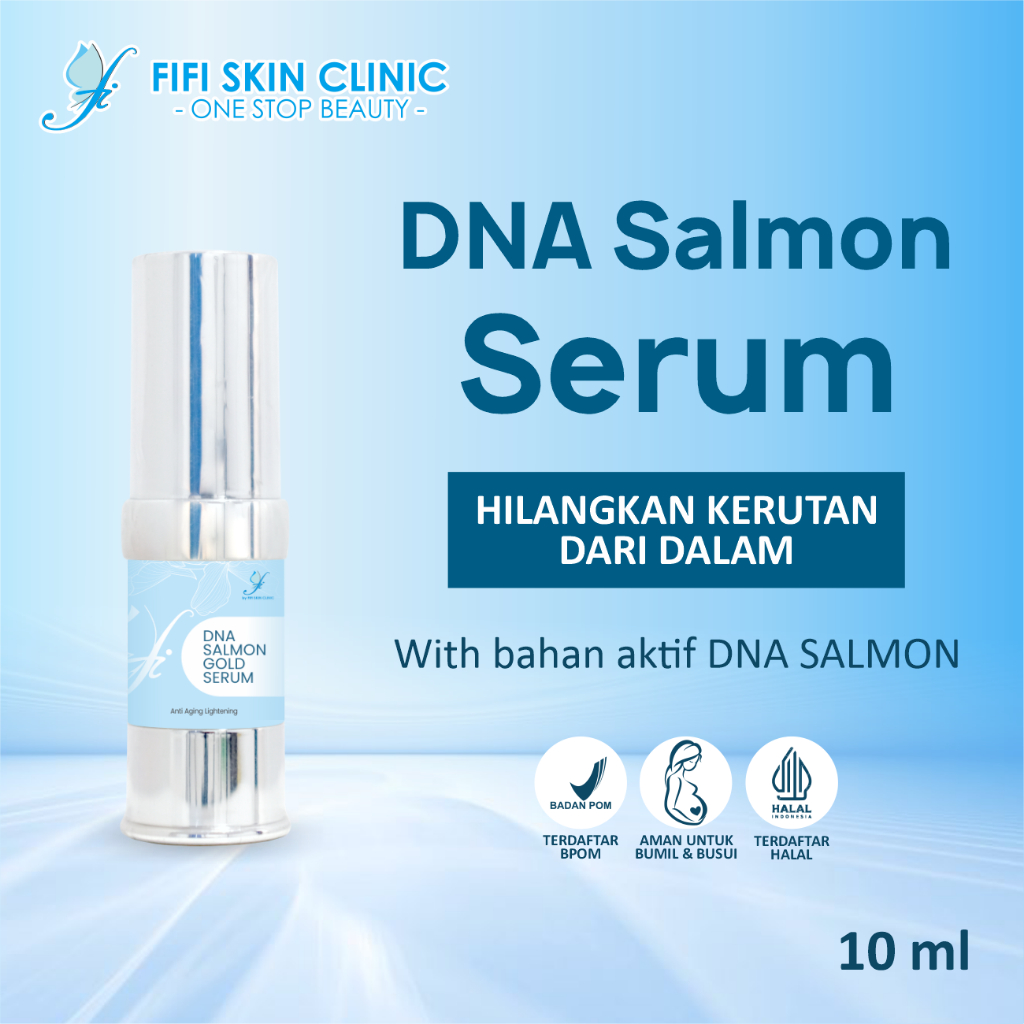 FI DNA SALMON GOLD dr Fifi Festiany FIFI SKIN CLINIC / Serum Anti Aging After Tindakan Skin Booster