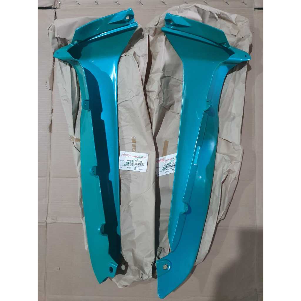 Sayap Leksil Legsil Luar SHOGUN new 110 R Hijau Merk Akira/Strong